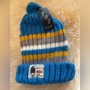Knit Hat Wit Fuzzy Lining Unisex